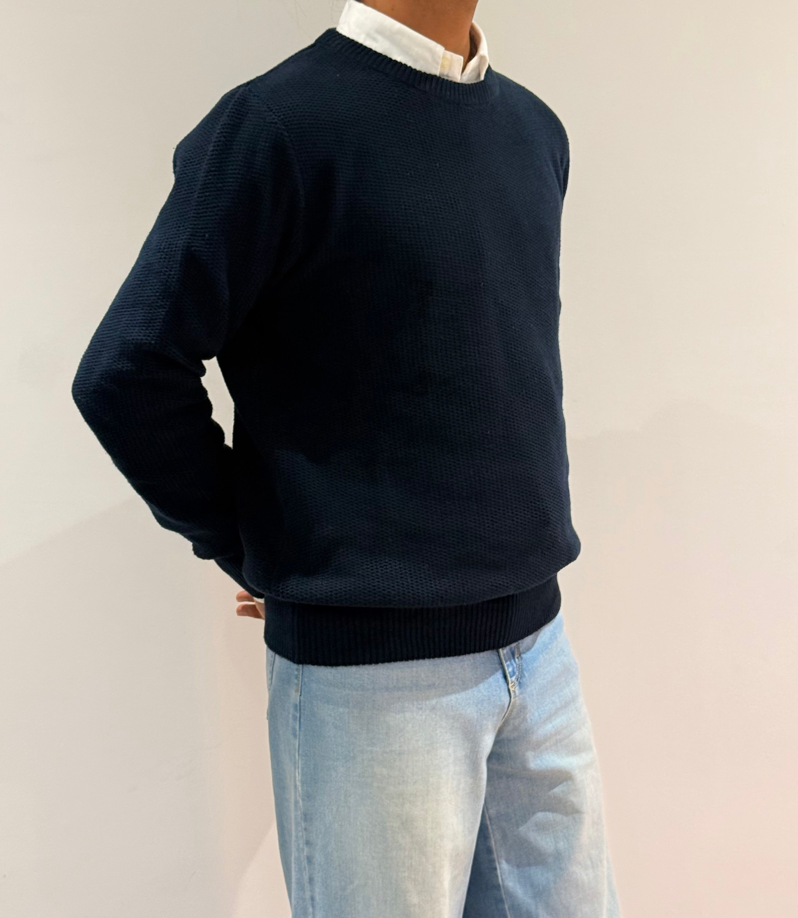 Men’s Premium Knit Crew Neck Jumper