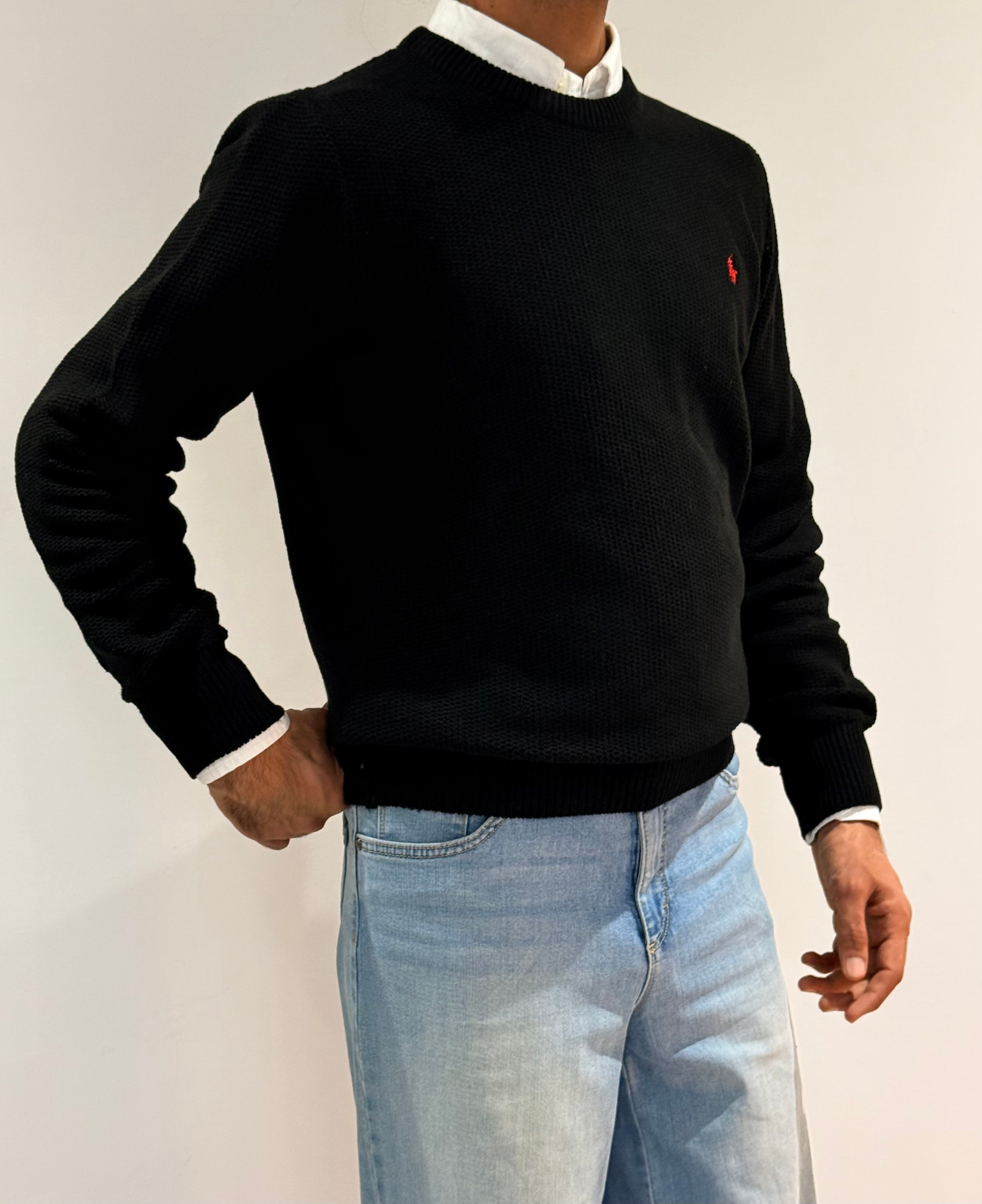 Men’s Soft Knit Crew Neck Jumper for All-Season Wear